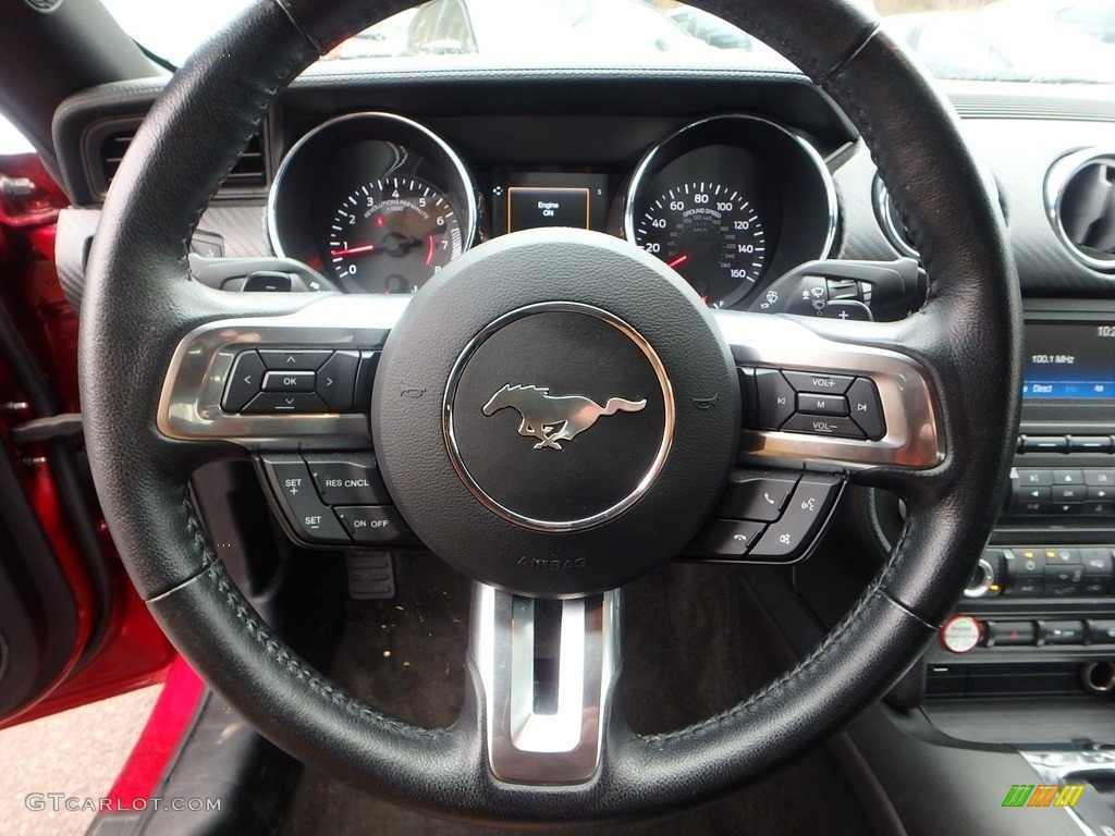 2016 Mustang V6 Convertible - Ruby Red Metallic / Ebony photo #21