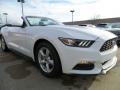 2017 Oxford White Ford Mustang V6 Convertible  photo #5