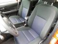2017 Toyota Prius c Blue/Black Interior Front Seat Photo
