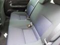 2017 Toyota Prius c Blue/Black Interior Rear Seat Photo