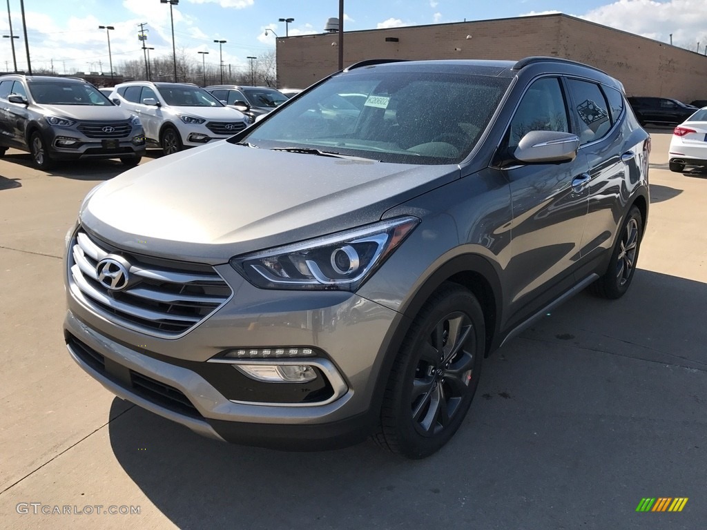 2017 Santa Fe Sport 2.0T Ulitimate AWD - Mineral Gray / Black photo #1