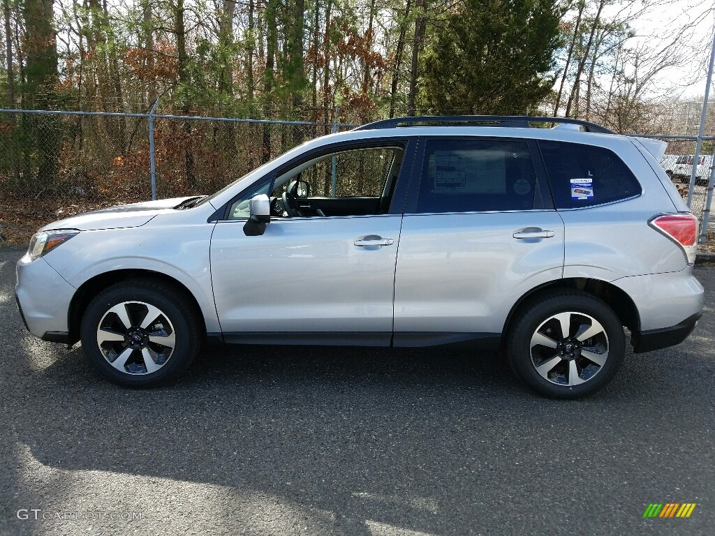2017 Forester 2.5i Limited - Ice Silver Metallic / Black photo #3