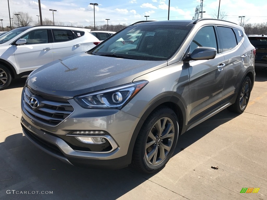 2017 Santa Fe Sport 2.0T Ulitimate AWD - Mineral Gray / Gray photo #1