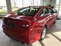 2017 Scarlet Red Hyundai Sonata SE  photo #2