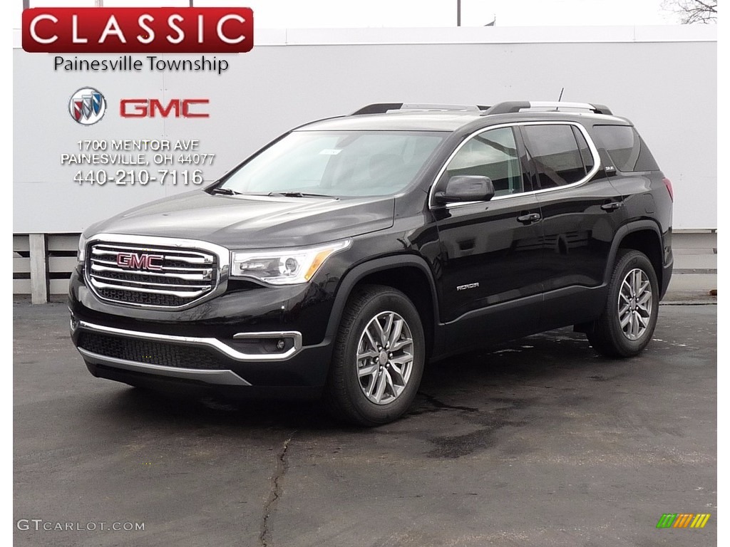 2017 Acadia SLE AWD - Ebony Twilight Metallic / Jet Black photo #1