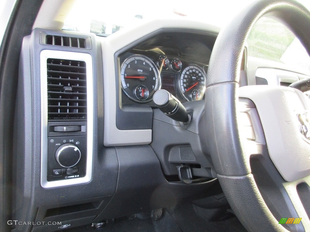 2011 Ram 1500 SLT Regular Cab 4x4 - Bright Silver Metallic / Dark Slate Gray/Medium Graystone photo #11