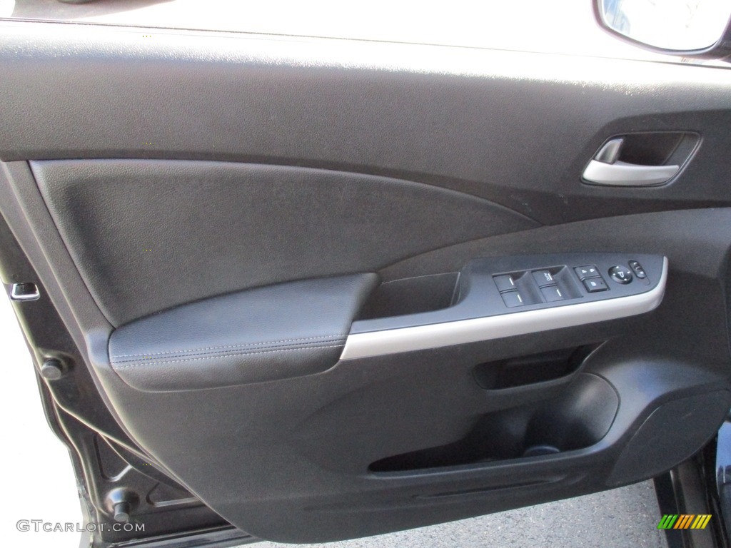 2014 CR-V EX-L AWD - Crystal Black Pearl / Black photo #10