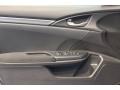2017 Polished Metal Metallic Honda Civic LX Hatchback  photo #7