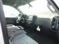 2017 Summit White Chevrolet Silverado 1500 Custom Double Cab 4x4  photo #5