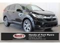 2017 Crystal Black Pearl Honda CR-V EX-L AWD  photo #1