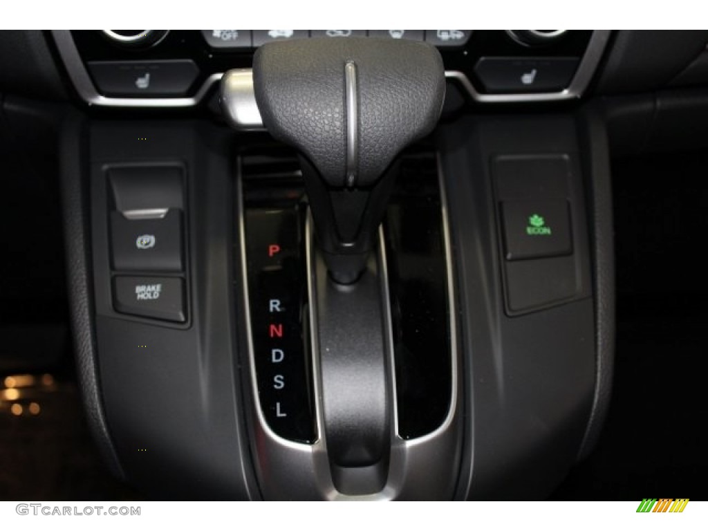 2017 CR-V EX - Basque Red Pearl II / Gray photo #20