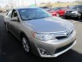 2014 Creme Brulee Metallic Toyota Camry Hybrid XLE  photo #8