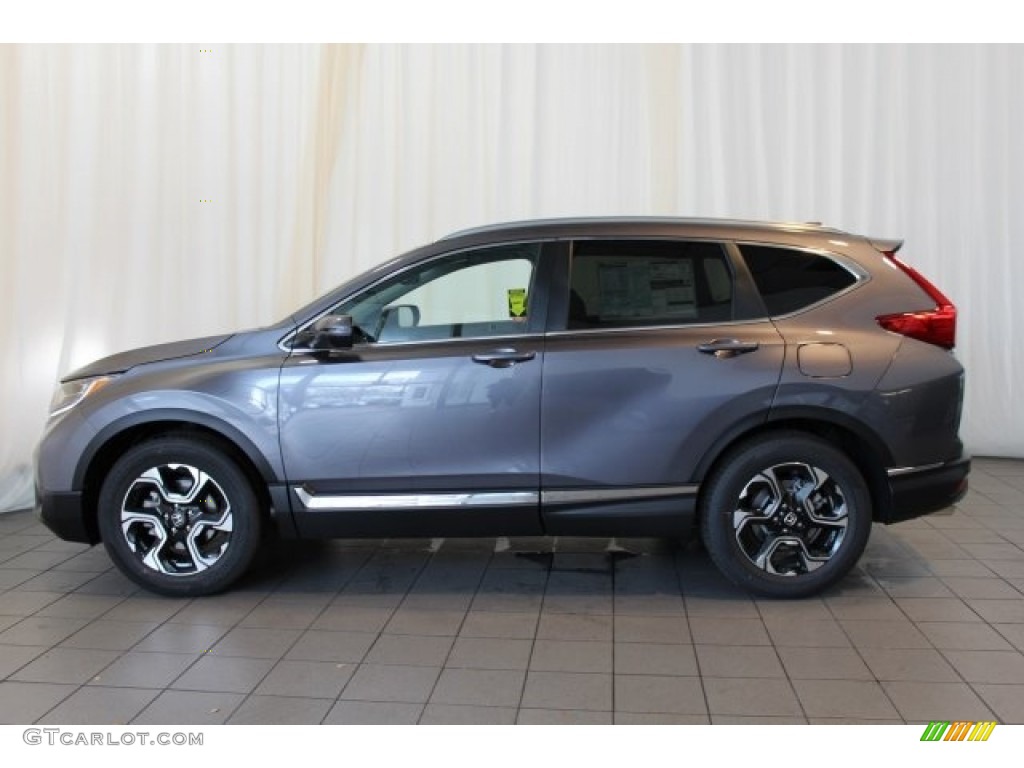 Modern Steel Metallic 2017 Honda CR-V Touring Exterior Photo #118909847