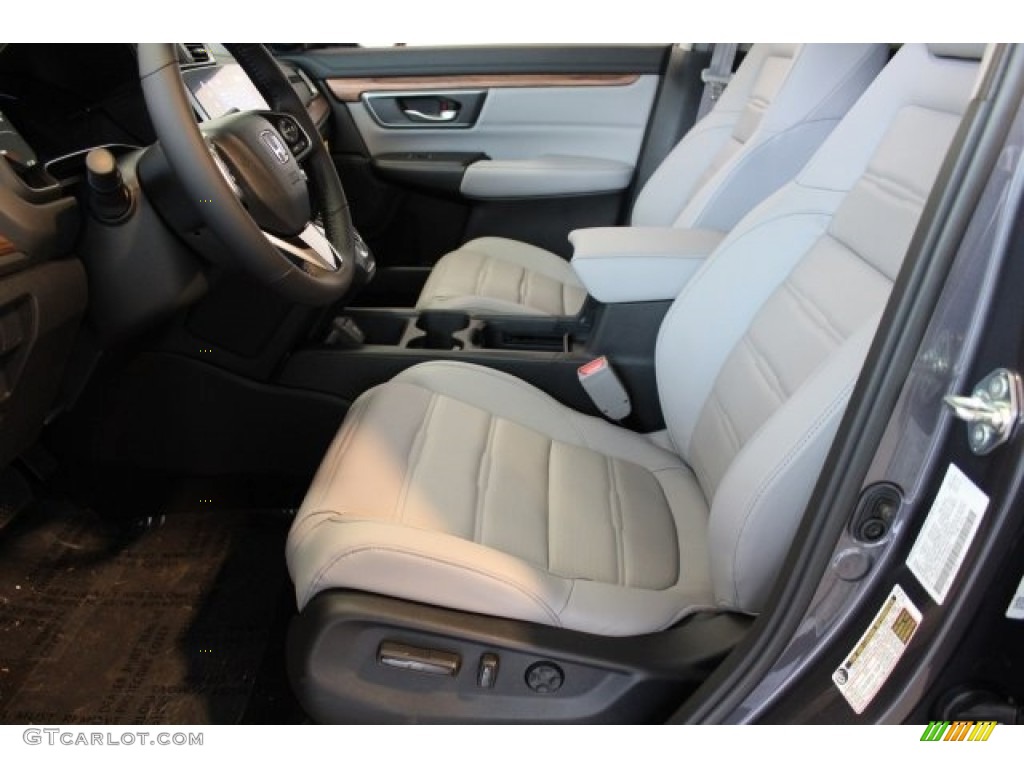 Gray Interior 2017 Honda CR-V Touring Photo #118909952