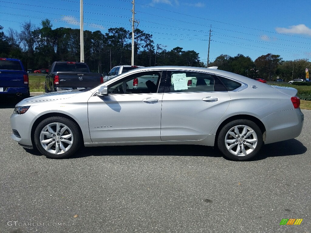 2017 Impala LT - Silver Ice Metallic / Jet Black photo #2