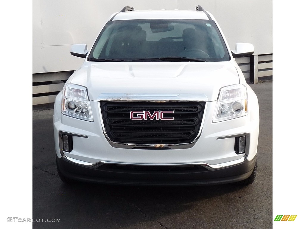 White Frost Tricoat 2017 GMC Terrain SLE AWD Exterior Photo #118910291