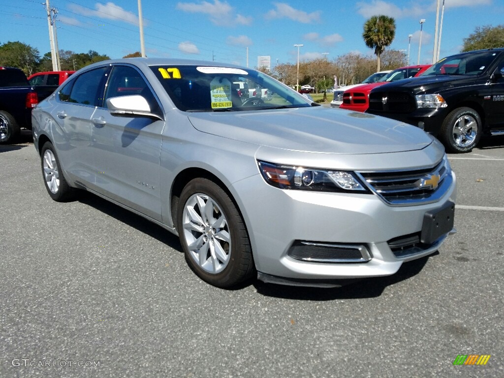 2017 Impala LT - Silver Ice Metallic / Jet Black photo #6