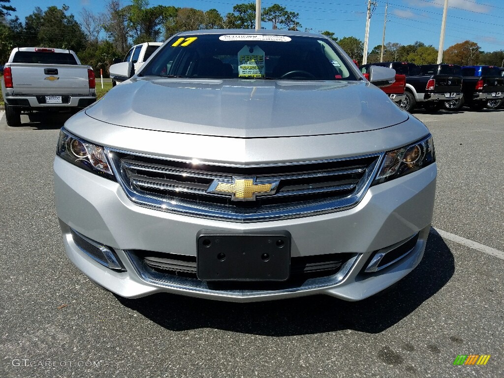 2017 Impala LT - Silver Ice Metallic / Jet Black photo #8