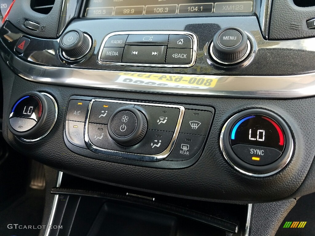 2017 Impala LT - Silver Ice Metallic / Jet Black photo #16