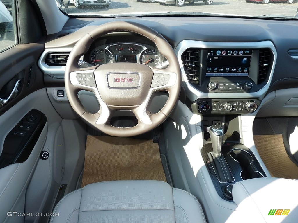 2017 GMC Acadia SLT AWD Cocoa/Light Ash Gray Dashboard Photo #118910759