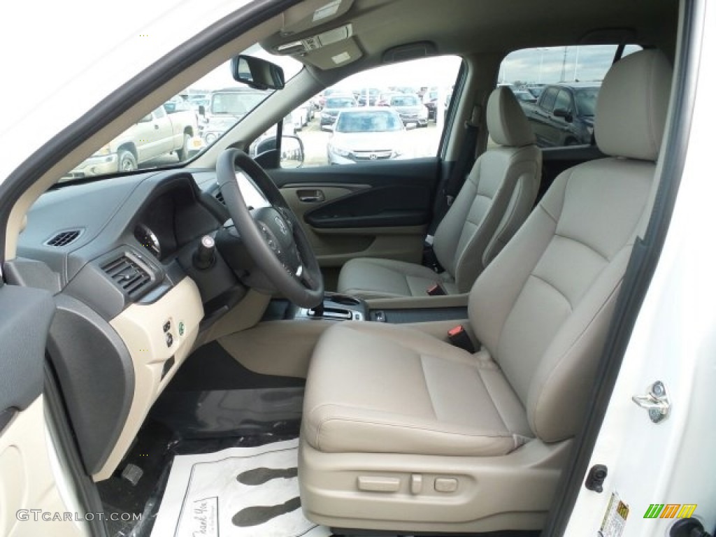 2017 Honda Ridgeline RTL-T AWD Front Seat Photo #118913603