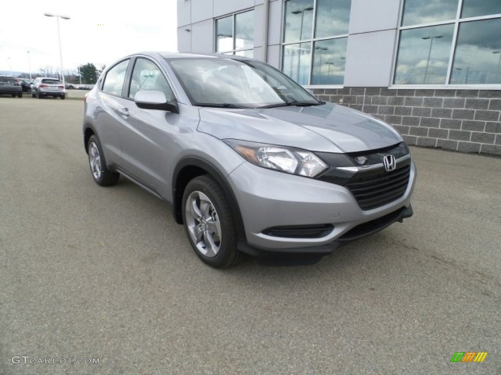 Lunar Silver Metallic 2017 Honda HR-V LX AWD Exterior Photo #118913846