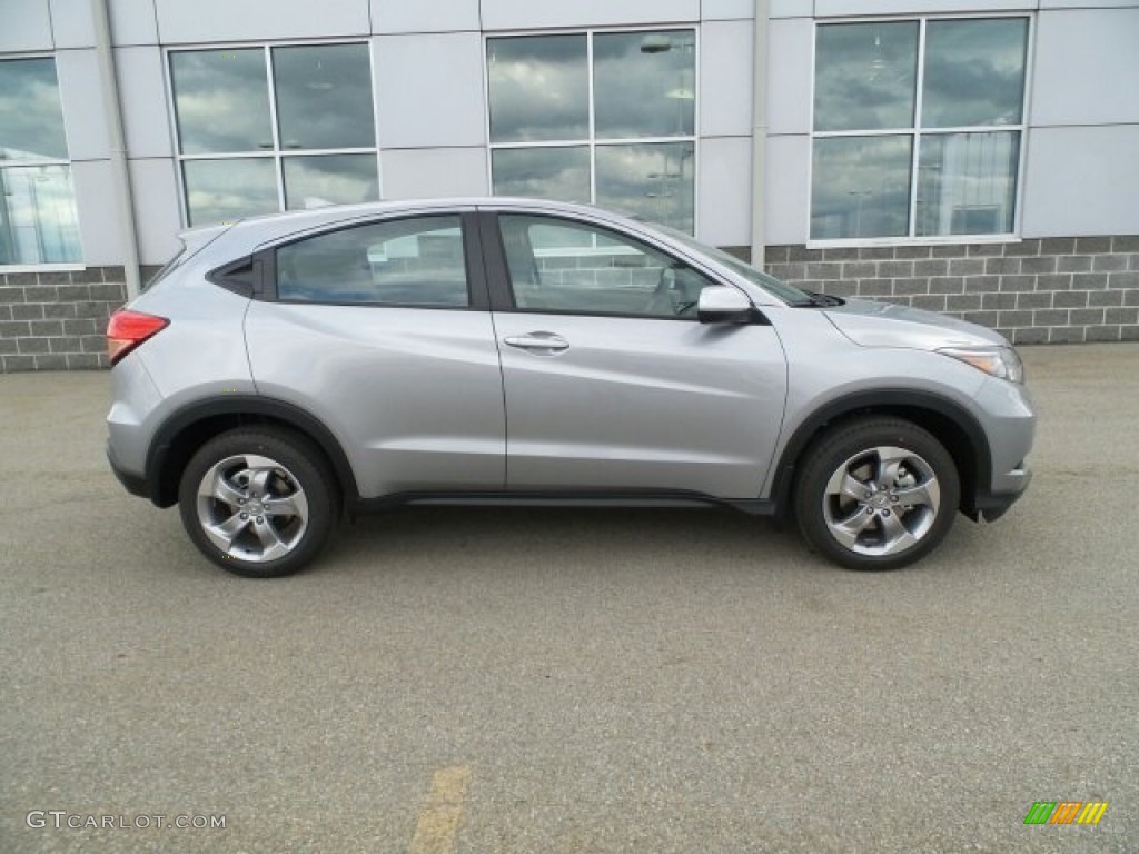 Lunar Silver Metallic 2017 Honda HR-V LX AWD Exterior Photo #118913861