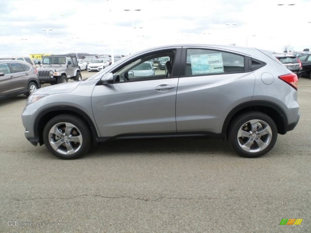 Lunar Silver Metallic 2017 Honda HR-V LX AWD Exterior Photo #118913936