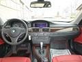 Coral Red/Black Dashboard Photo for 2012 BMW 3 Series #118914413