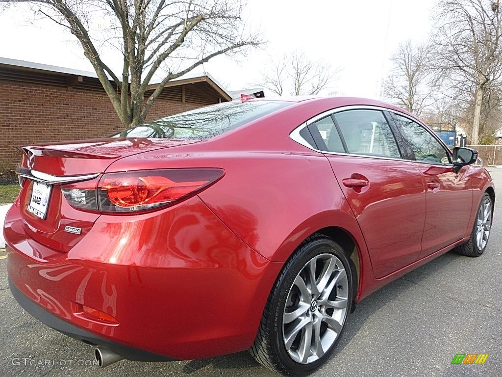 2014 MAZDA6 Grand Touring - Soul Red Mica / Almond photo #5