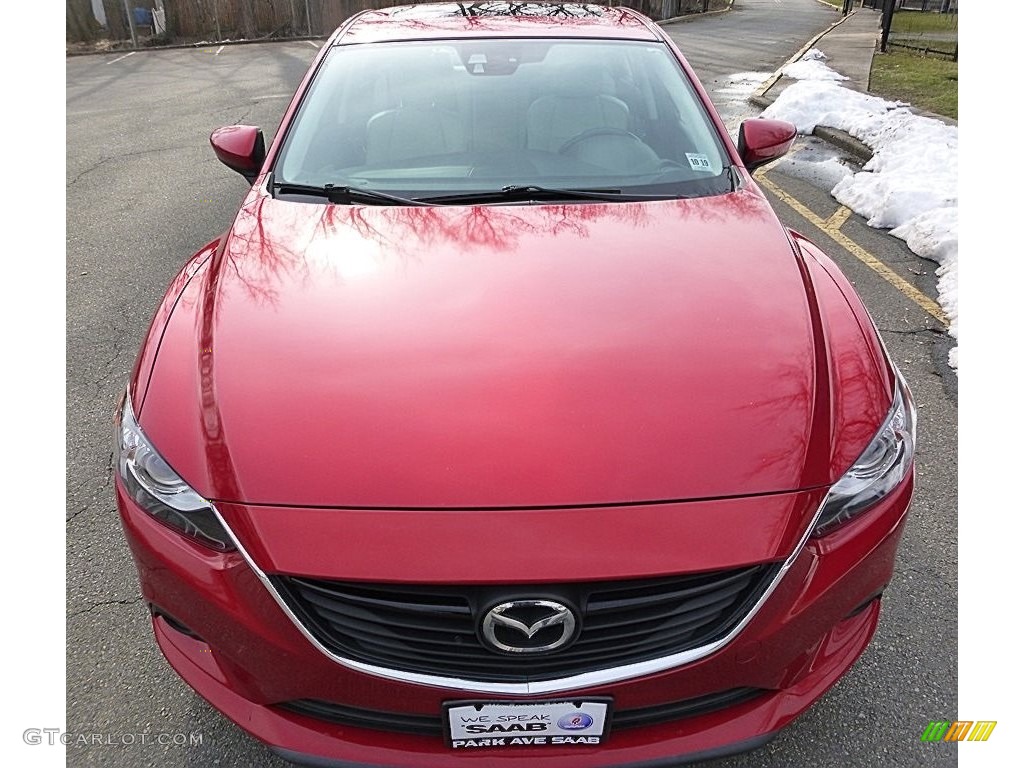 2014 MAZDA6 Grand Touring - Soul Red Mica / Almond photo #8
