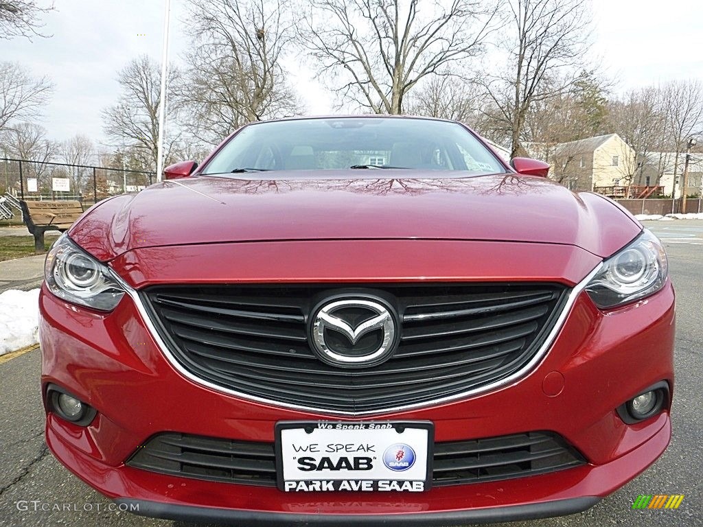 2014 MAZDA6 Grand Touring - Soul Red Mica / Almond photo #9