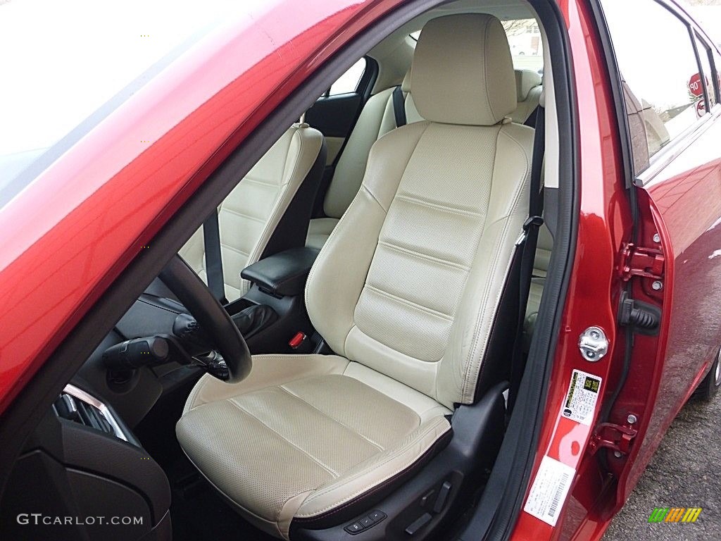 2014 MAZDA6 Grand Touring - Soul Red Mica / Almond photo #11