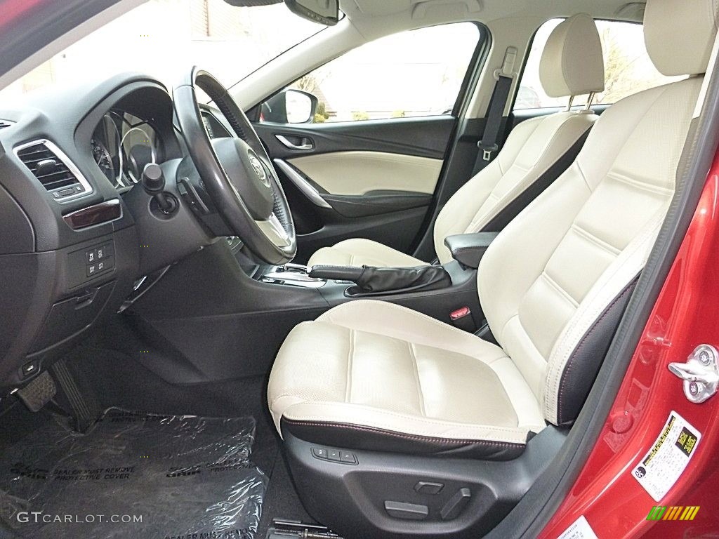 2014 MAZDA6 Grand Touring - Soul Red Mica / Almond photo #13