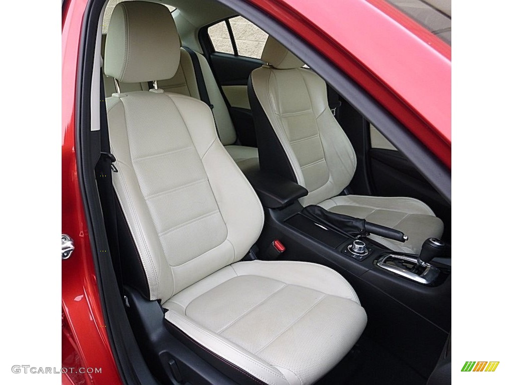 2014 MAZDA6 Grand Touring - Soul Red Mica / Almond photo #19