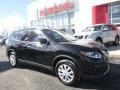 2016 Magnetic Black Nissan Rogue S AWD  photo #1