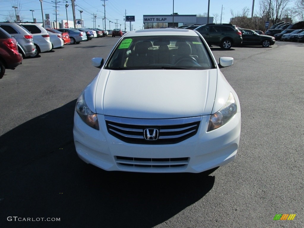 2011 Accord EX-L Sedan - White Orchid Pearl / Ivory photo #3