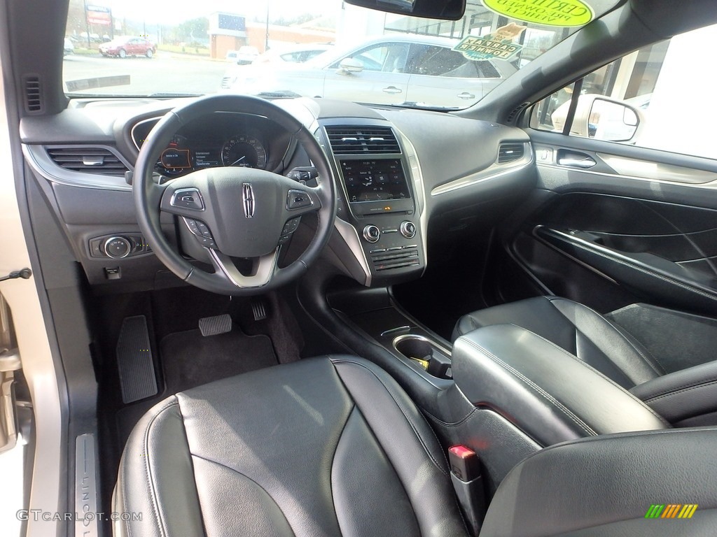 Ebony Interior 2017 Lincoln MKC Premier AWD Photo #118915472
