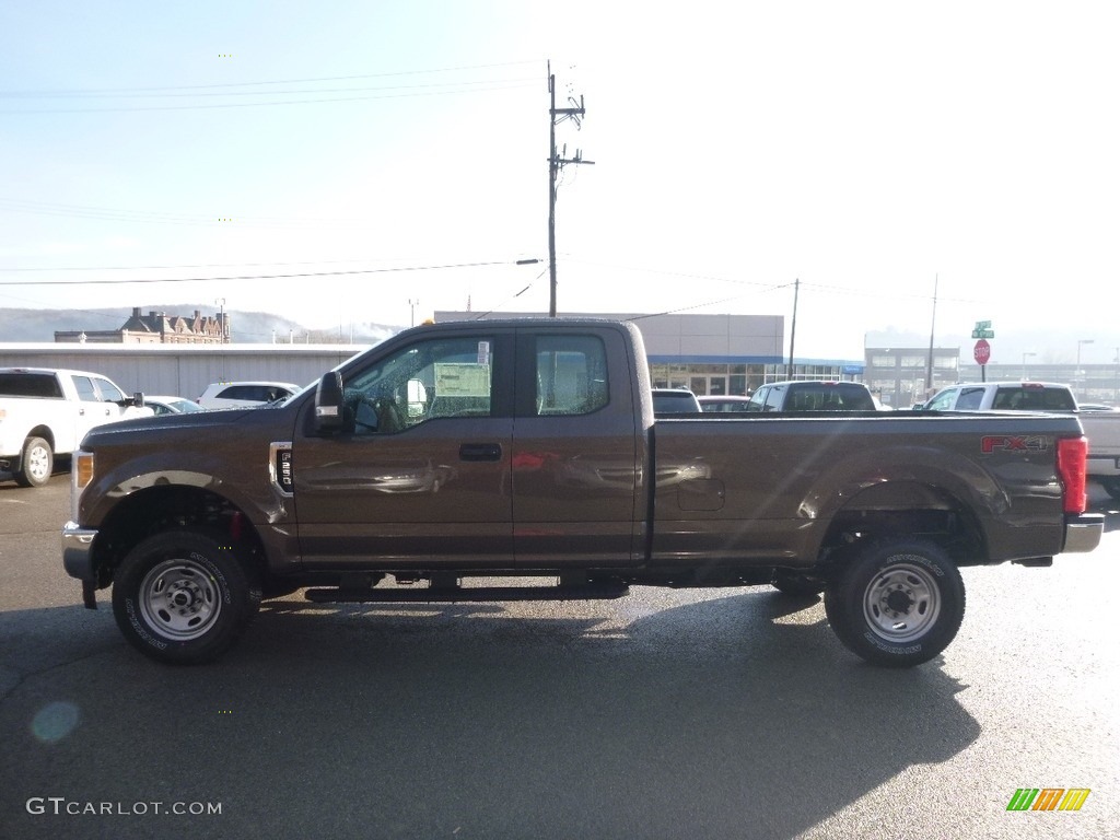 2017 F250 Super Duty XL SuperCab 4x4 - Caribou / Medium Earth Gray photo #6