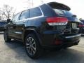 2017 Diamond Black Crystal Pearl Jeep Grand Cherokee Overland 4x4  photo #4