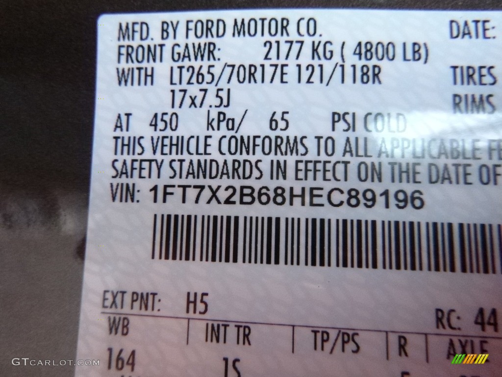 2017 F250 Super Duty XL SuperCab 4x4 - Caribou / Medium Earth Gray photo #15