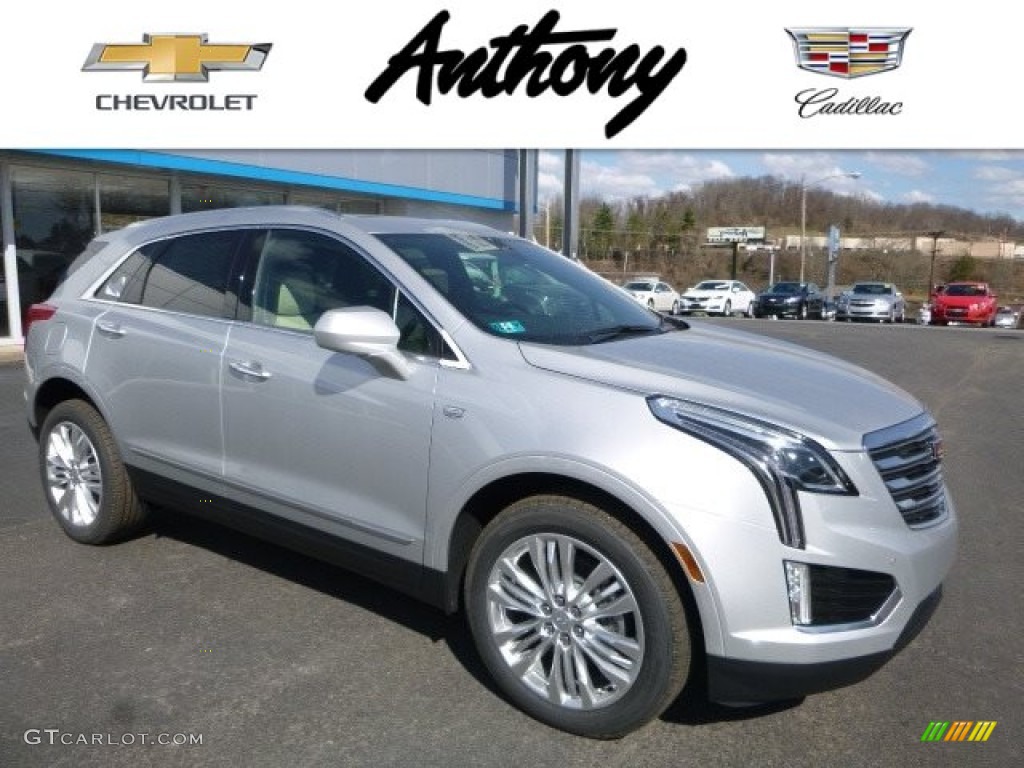 2017 XT5 Premium Luxury AWD - Radiant Silver Metallic / Sahara Beige photo #1