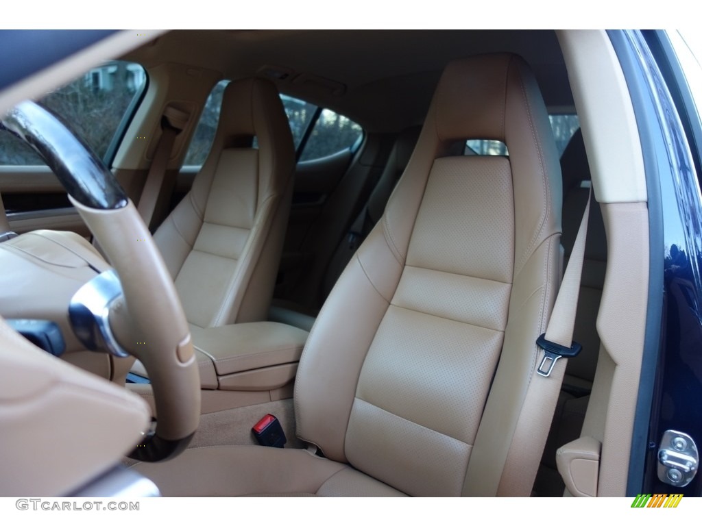 2015 Panamera 4S - Dark Blue Metallic / Cognac Natural Leather photo #16