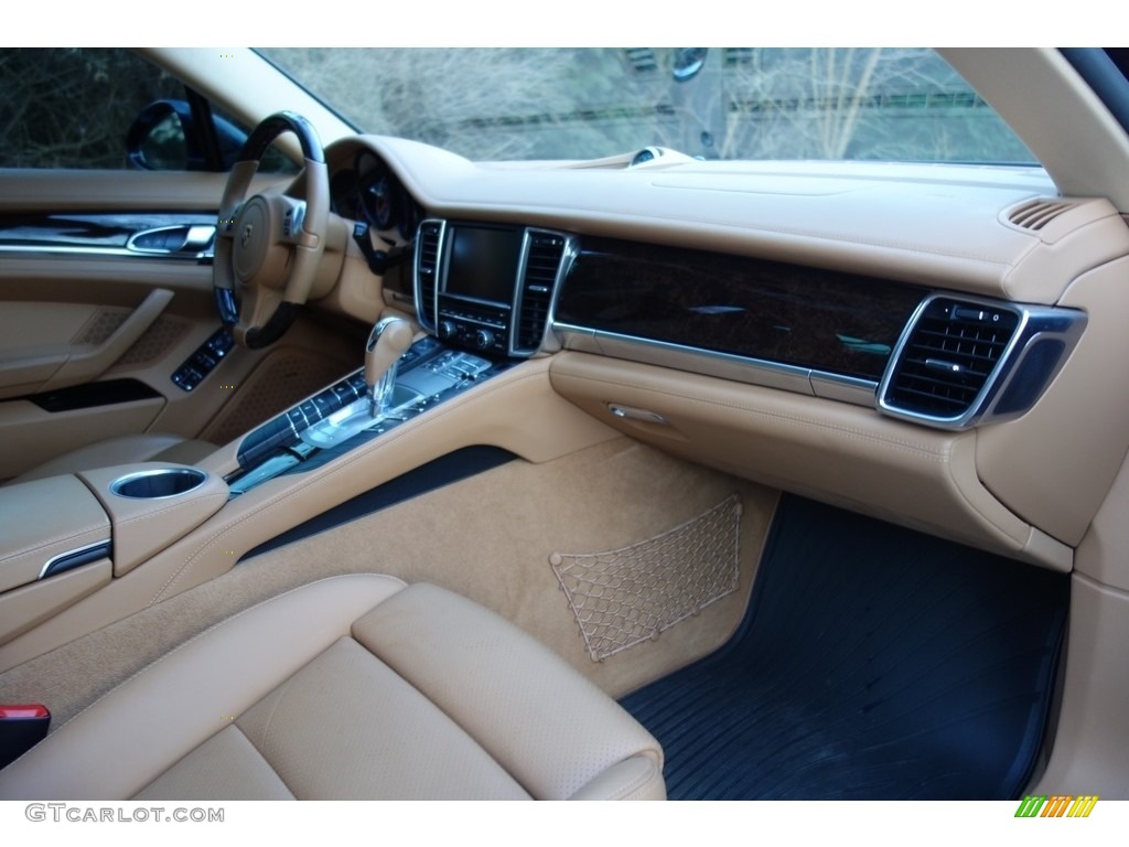 2015 Panamera 4S - Dark Blue Metallic / Cognac Natural Leather photo #18