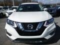 2017 Glacier White Nissan Rogue S AWD  photo #12