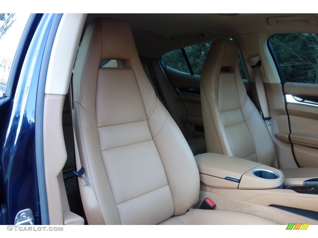 2015 Panamera 4S - Dark Blue Metallic / Cognac Natural Leather photo #21
