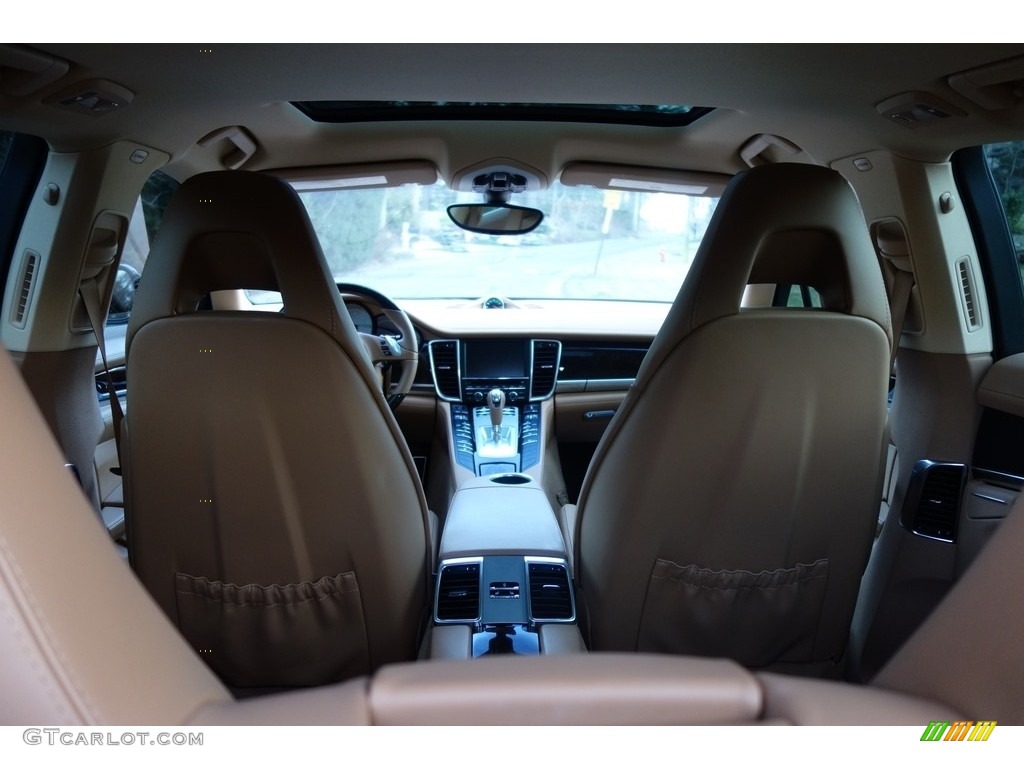 2015 Panamera 4S - Dark Blue Metallic / Cognac Natural Leather photo #22