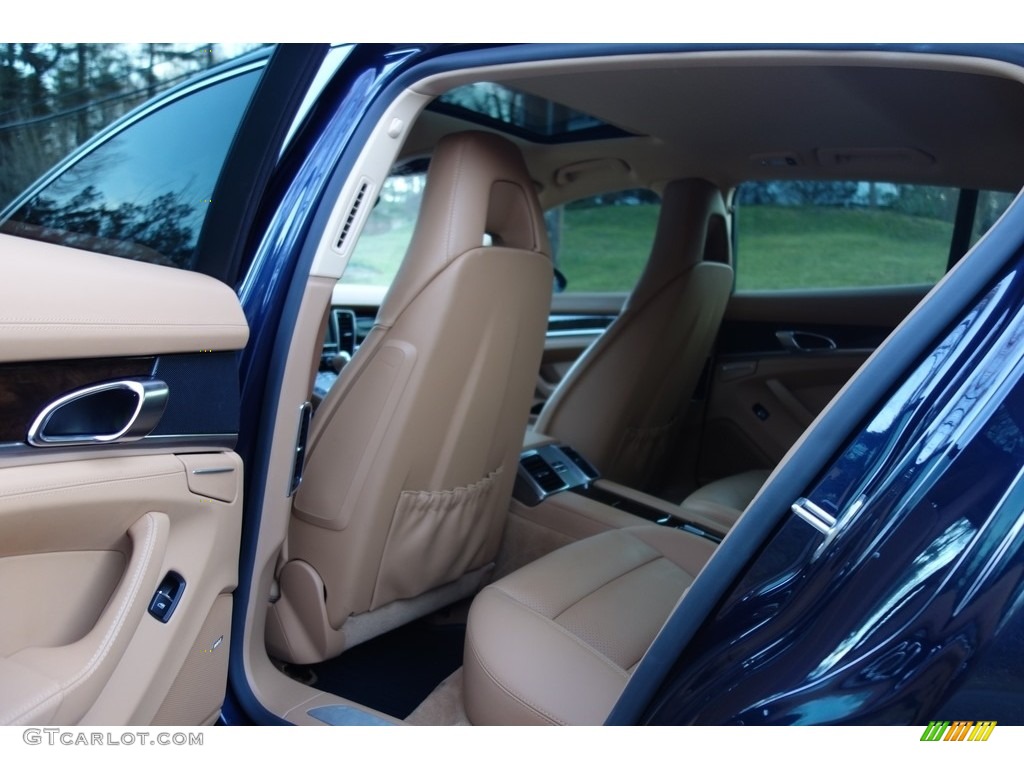 2015 Panamera 4S - Dark Blue Metallic / Cognac Natural Leather photo #23