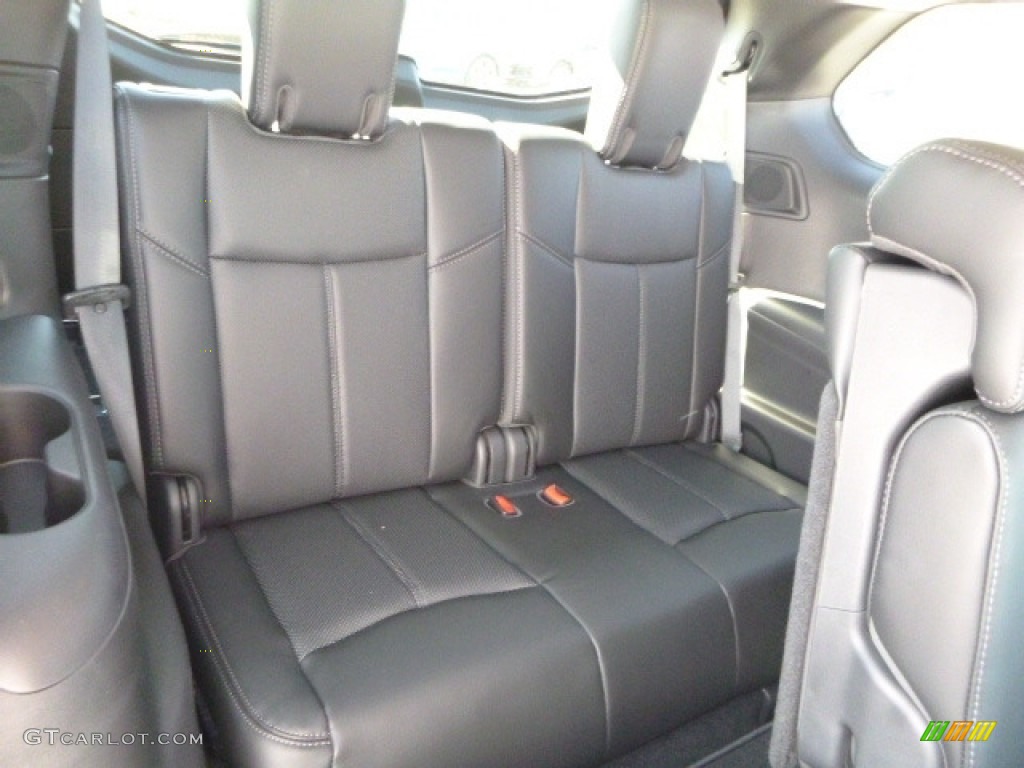 Charcoal Interior 2017 Nissan Pathfinder Platinum 4x4 Photo #118917464
