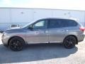 2017 Gun Metallic Nissan Pathfinder Platinum 4x4  photo #11